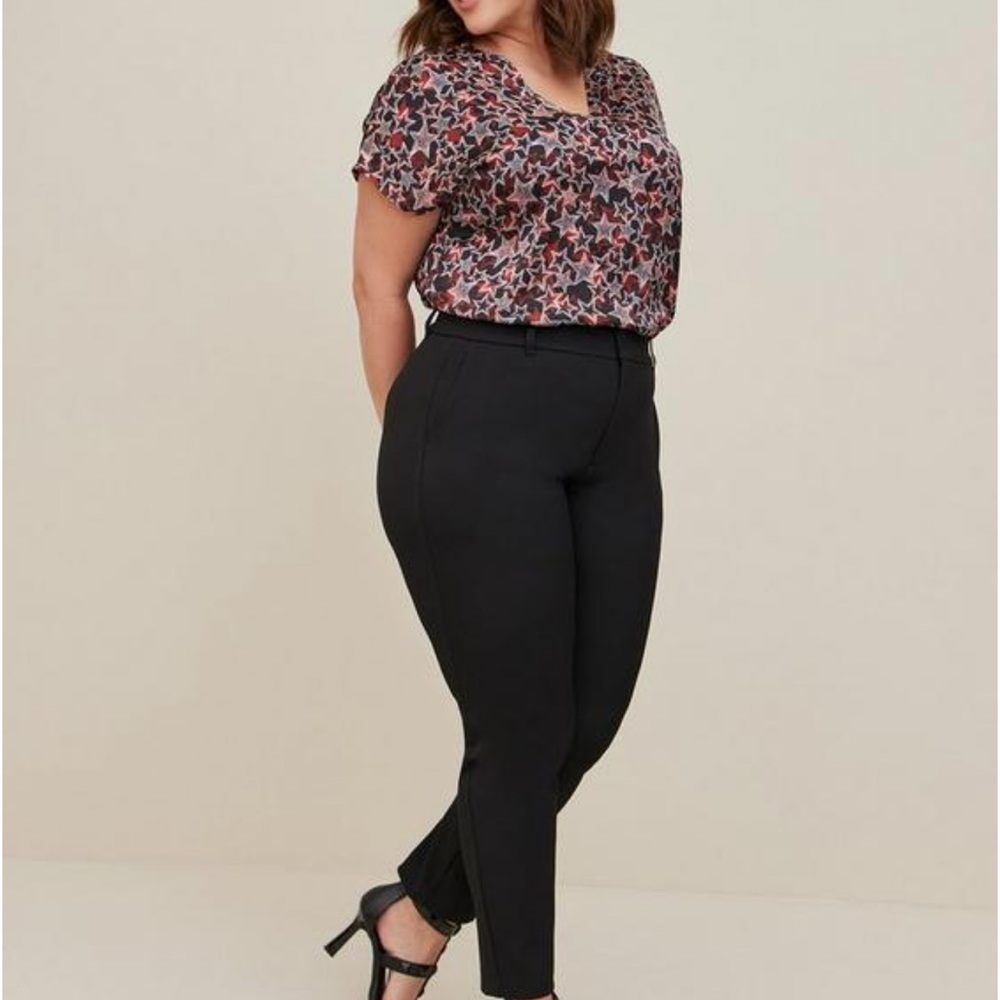 Dolman Split Front Satin Top